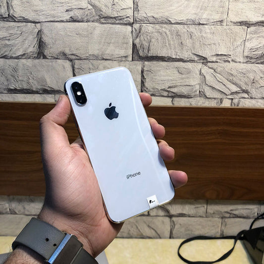 Apple iPhone X | 64GB Storage | 3GB RAM | Apple A11 Bionic | 2716 mAh Battery | 12MP Dual Camera | 85+ Battery Health | PTA Approved | Mobile Phone